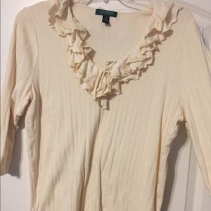 Ruffle blouse